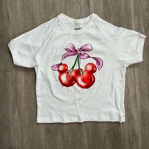 Rope Drop Threads Cherries Mickey Tee